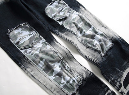 Patched Men's jeans