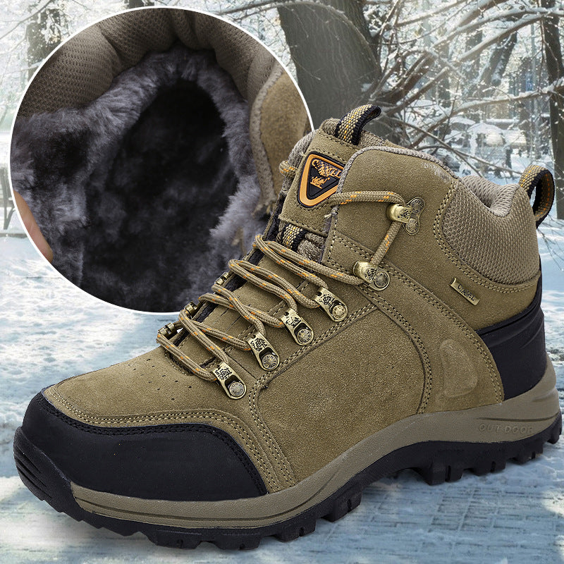 Elderly leisure sports heavy snow boots