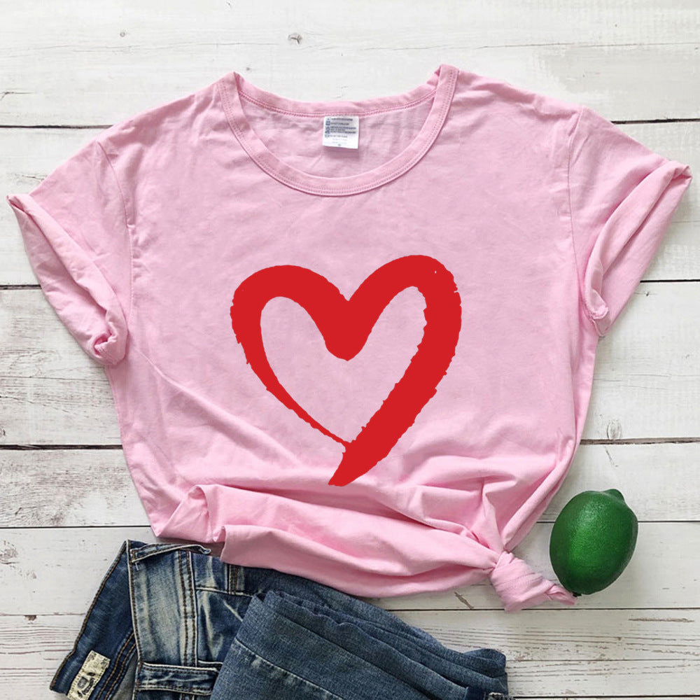 Heart Printed shirt