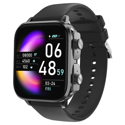 Two-in-one Bluetooth Headset Call Smart Watch Heart Rate Blood Pressure Controlled By Music Smart Watch