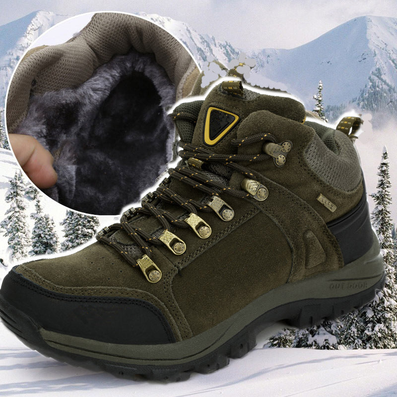 Elderly leisure sports heavy snow boots