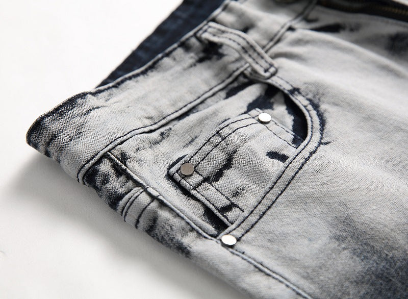 Patched Men's jeans