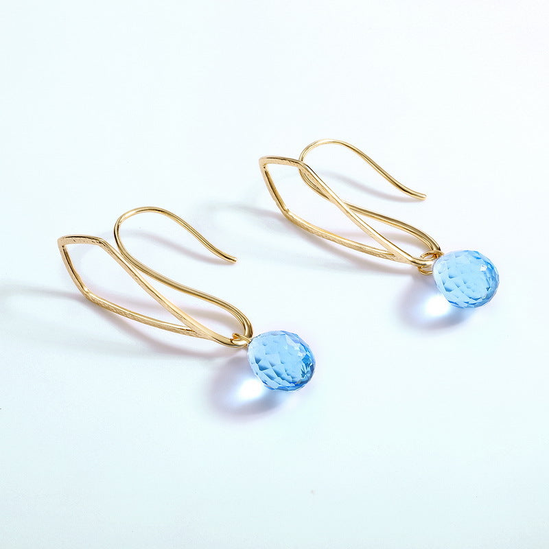 Crystal earrings