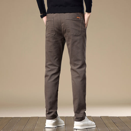 Slim Fit Casual Long Pants