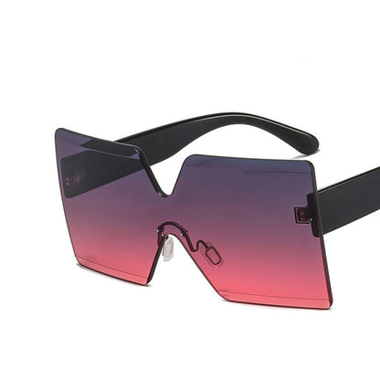 European And American Rimless Sunglasses