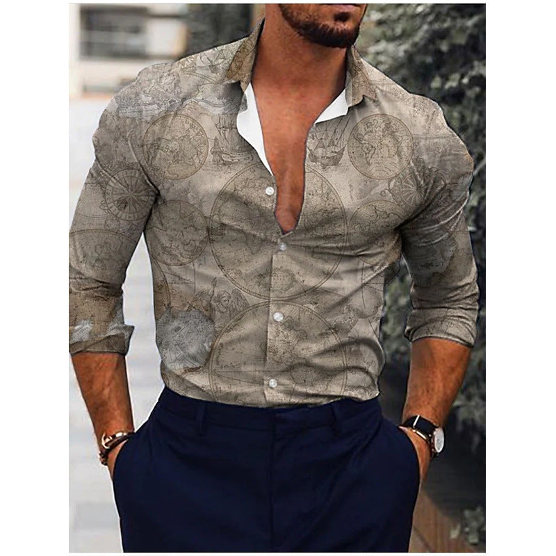 Men Button Shirt