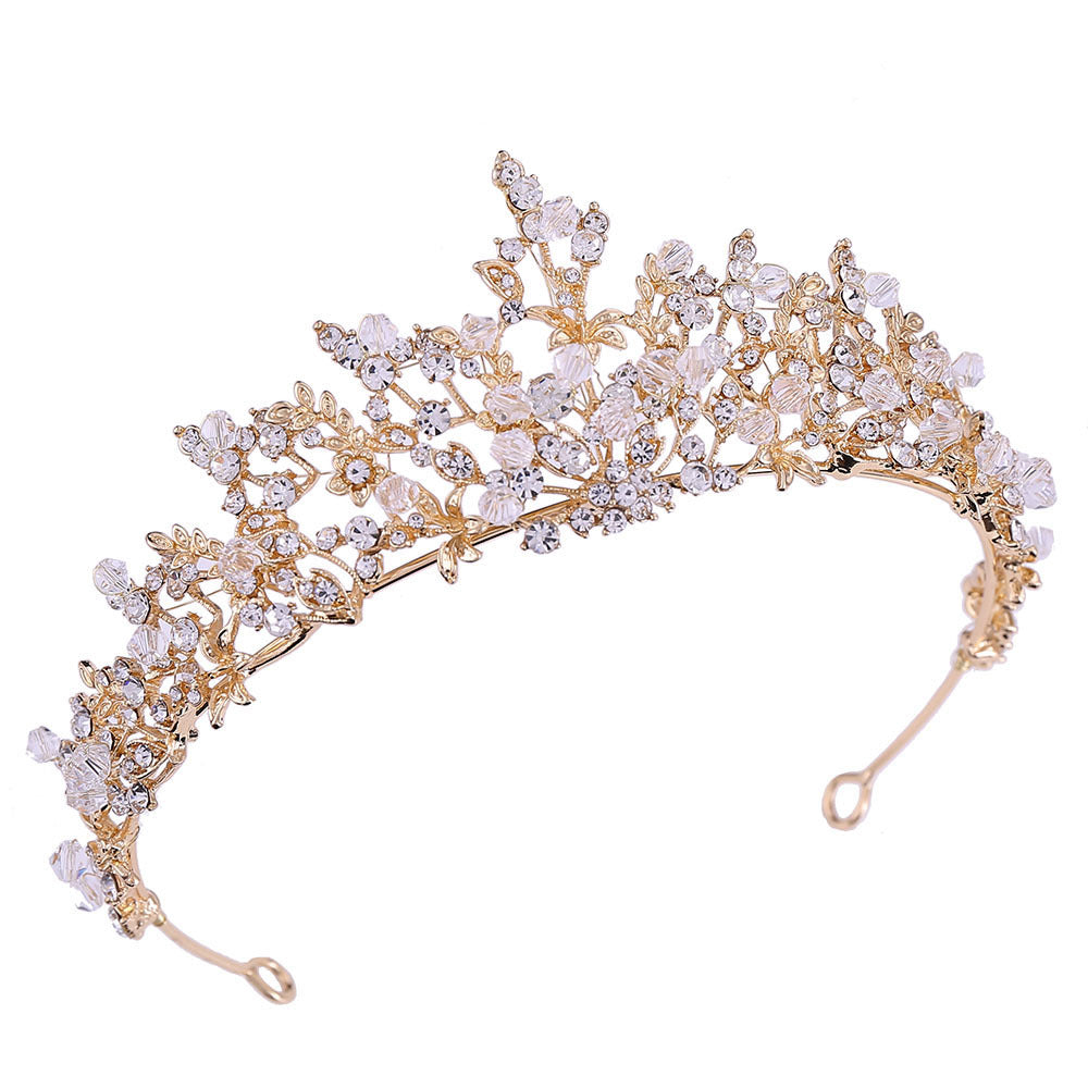 Exquisite Handmade Crystal Crown