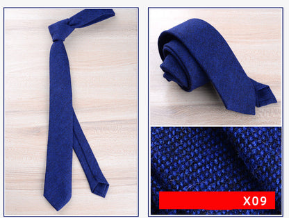 Wool Tie Men Formal Wear