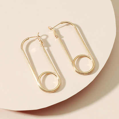 Creative Three-dimensional Metal Trending Earrings