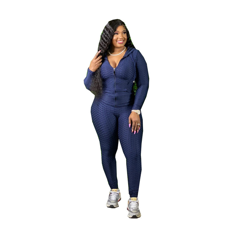 Two Piece Set Sport Suit