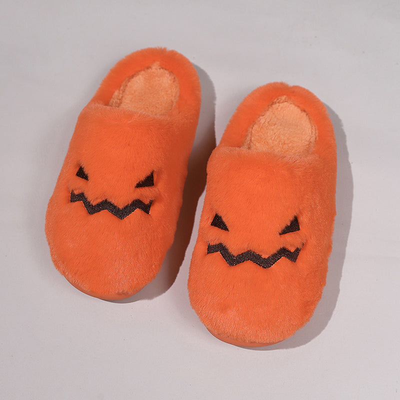 Cute Halloween Pumpkin Slipper