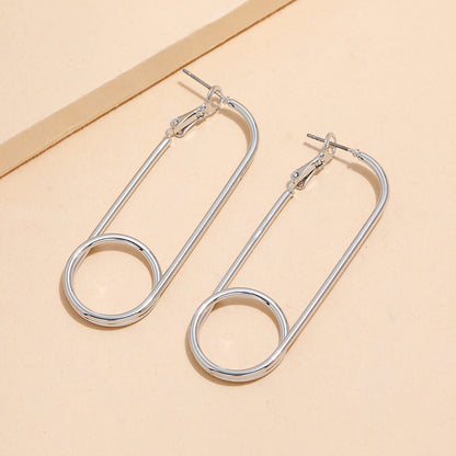 Creative Three-dimensional Metal Trending Earrings