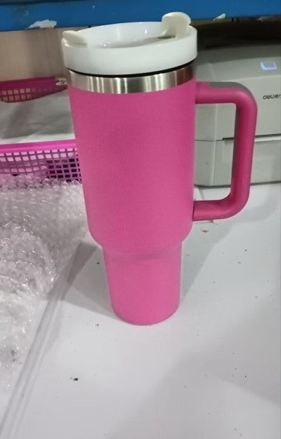 Thermal Mug 40oz Coffee Insulation Cup With Handle Portable Car Stainless Steel  BPA Free Thermal Mug