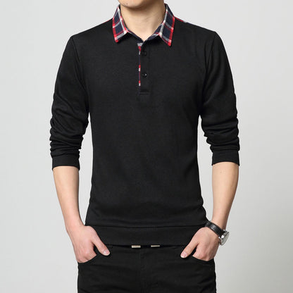 Men's Long Sleeve Semi Button Shirts