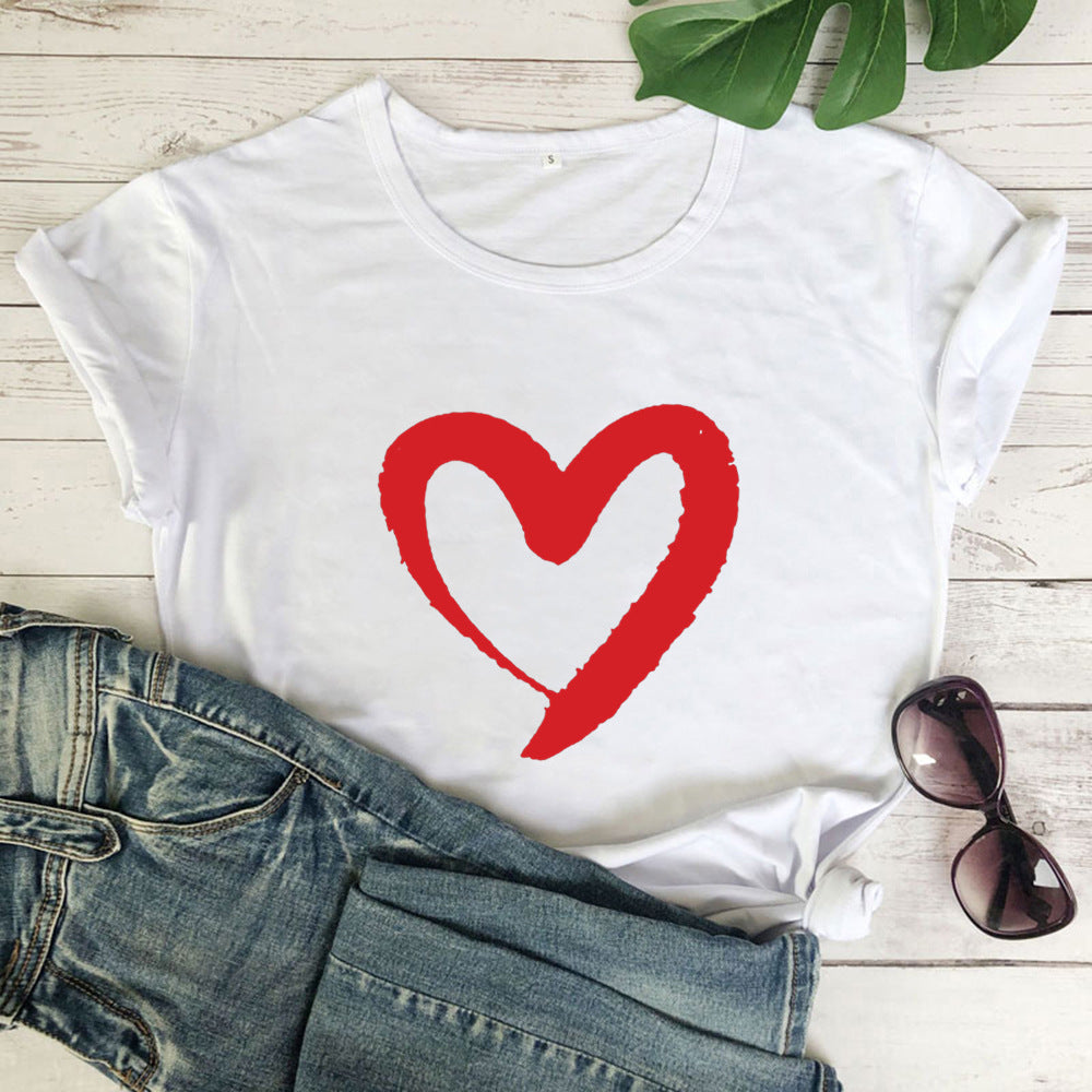 Heart Printed shirt