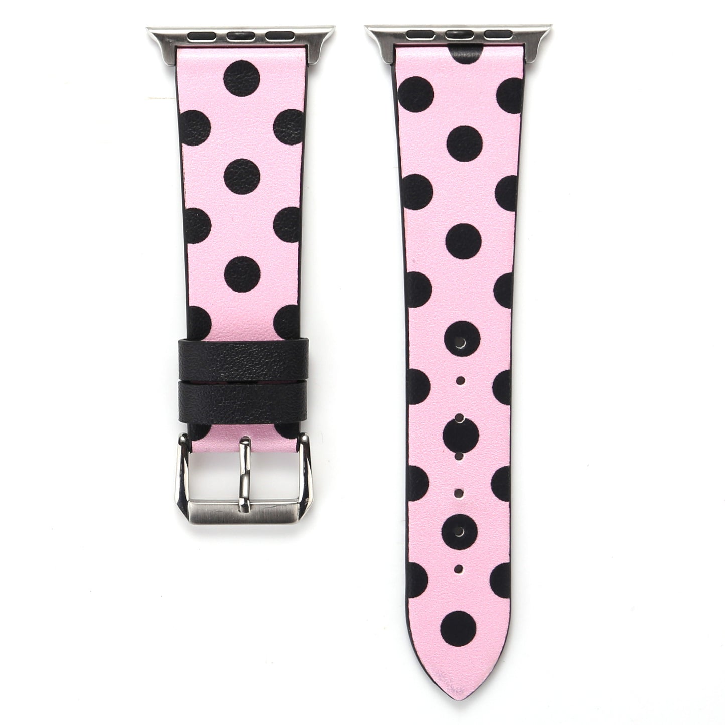 Fashion Strap Leather Cute Polka Dot Watchband