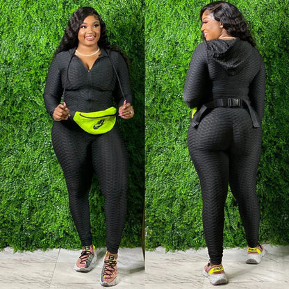 Two Piece Set Sport Suit