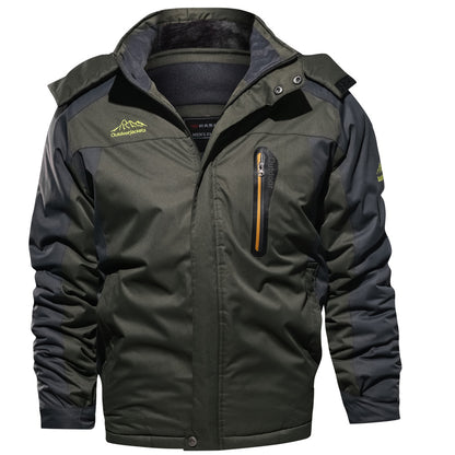 Men's Outdoor  Velvet Padded Jacket