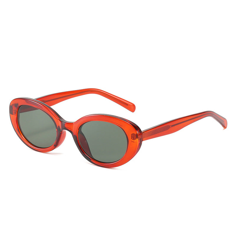 Sunglasses Oval Frame Fashion