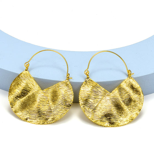 Retro Female Ornament Earrings