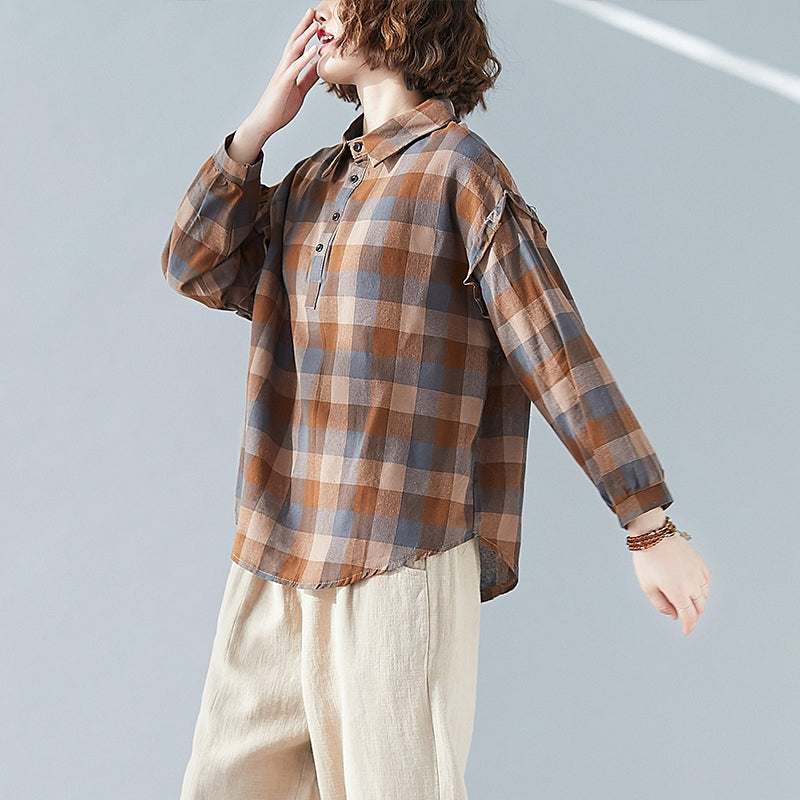 Women Checker Shirt