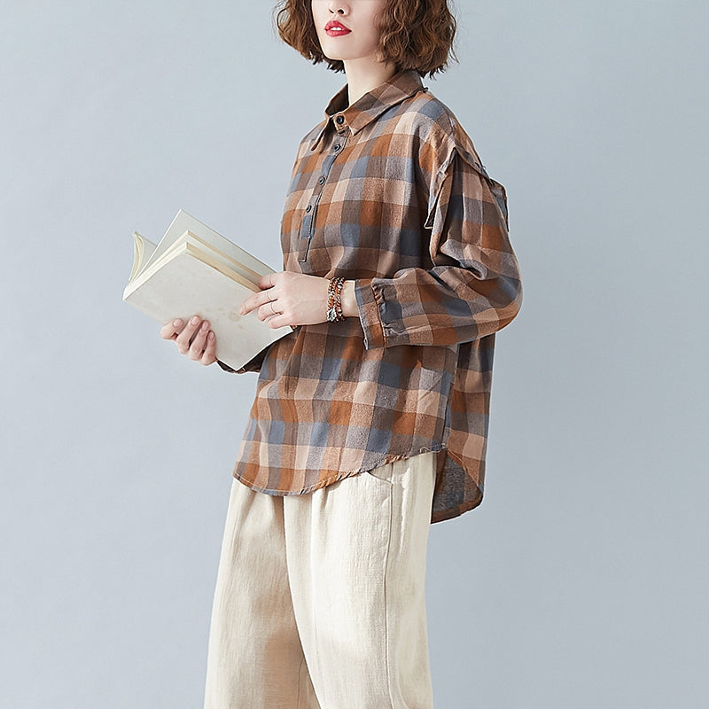 Women Checker Shirt