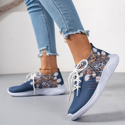 Flying Woven Stylish Flat Shoes