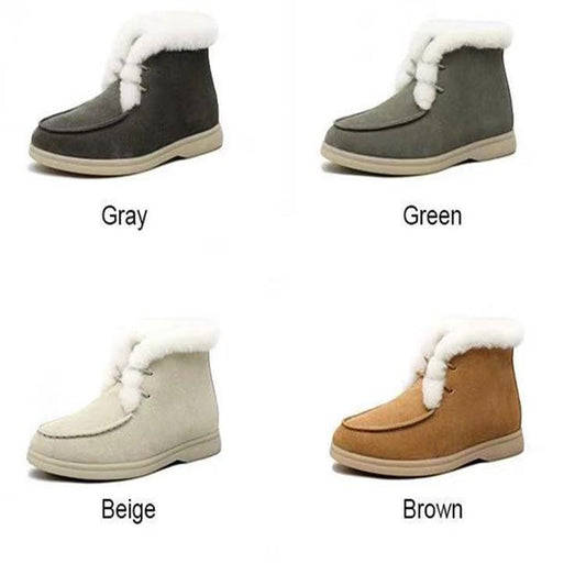 Flat Velvet Snow Cotton Shoes