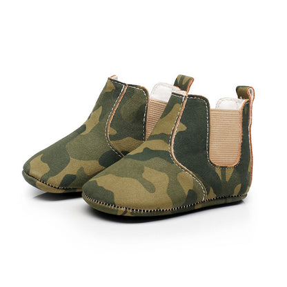 Elastic PU Soft Children's Shoes
