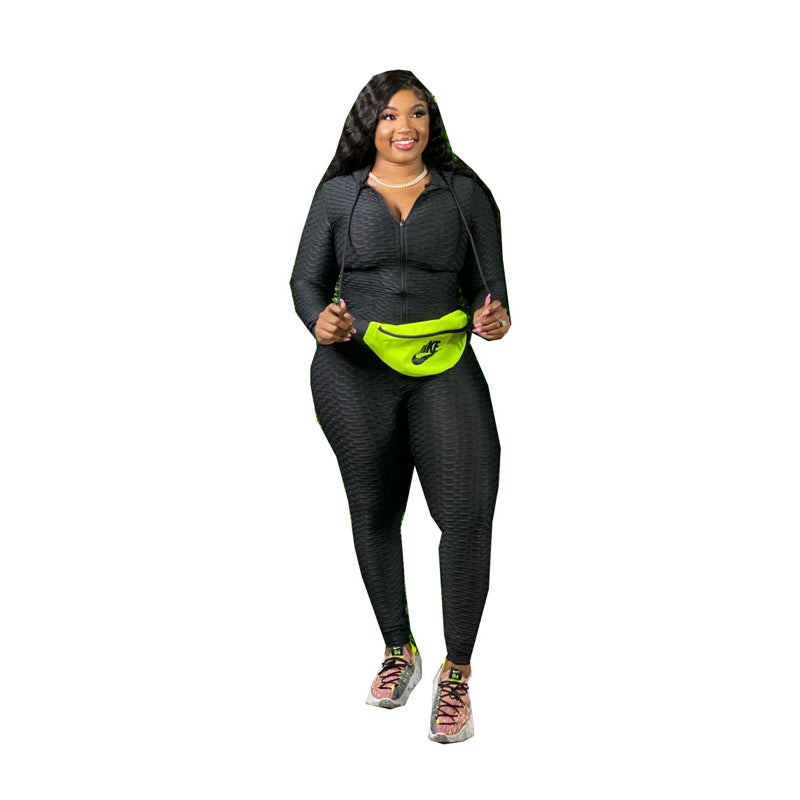 Two Piece Set Sport Suit