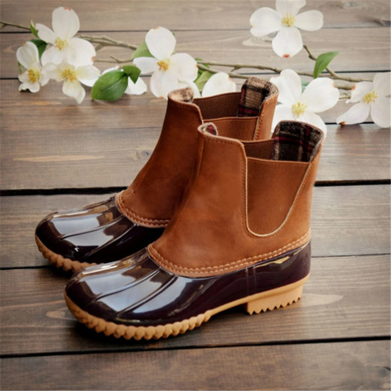 Waterproof boots rain boots casual boots