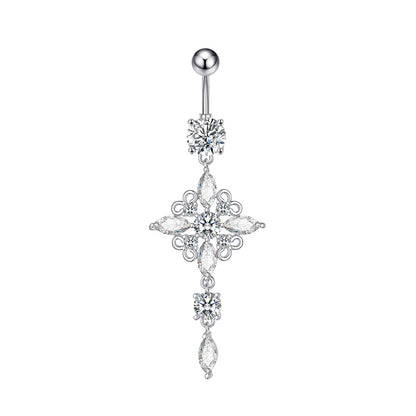 Zircon Navel Ring