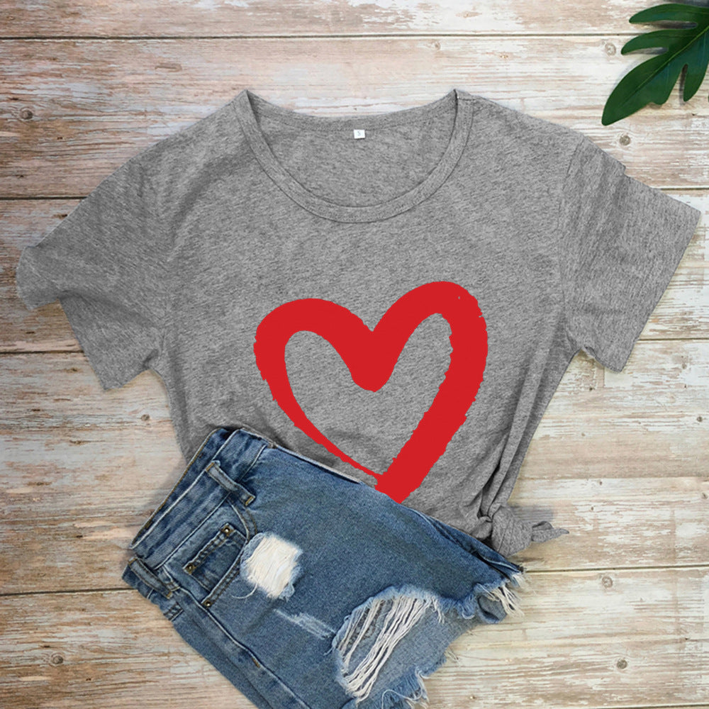 Heart Printed shirt