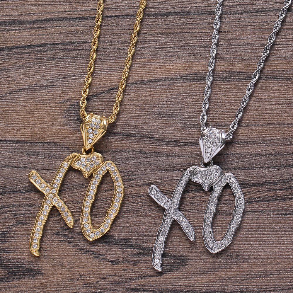 Hip hop alphabet pendant