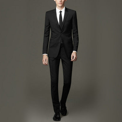 Flat Collar Men's Suits