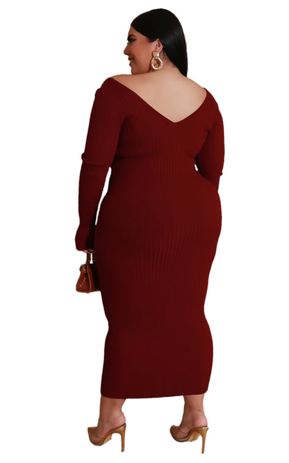 Women V-neck dress