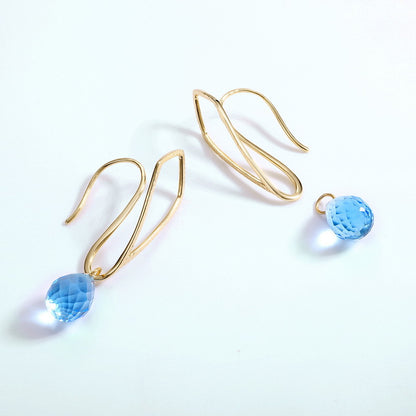 Crystal earrings