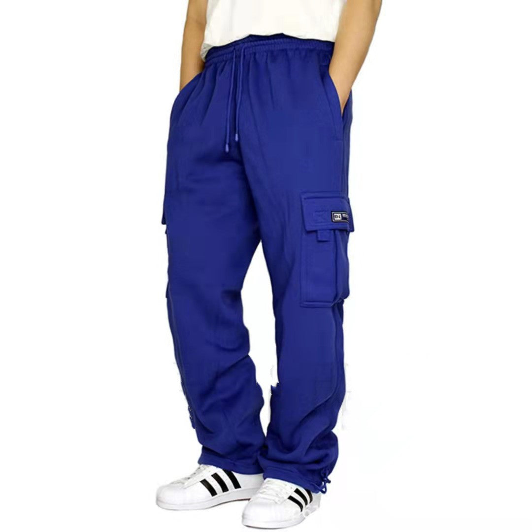 Men Stretch Elastic Waist Jogger Sweatpants