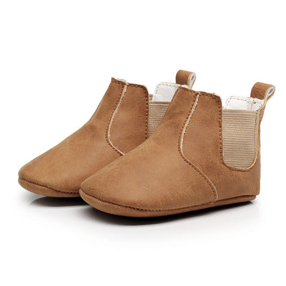 Elastic PU Soft Children's Shoes