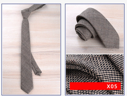 Wool Tie Men Formal Wear