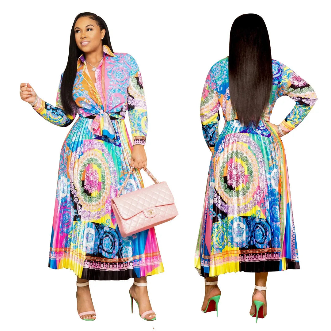 Two Piece Sets Dashiki African Dresses