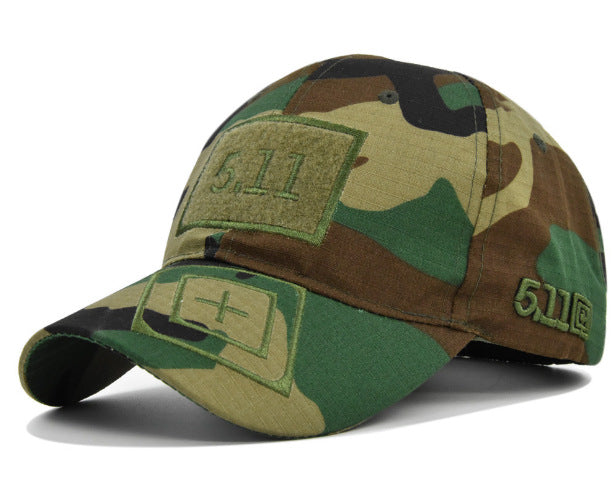 Stereo Curved Brim Versatile Sunshade Camouflage Hat