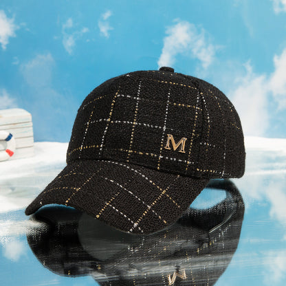 Women's Personalized Fashion Fil-Lumiere-line Plaid M Baseball Cap