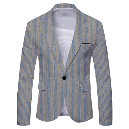 Men's Casual Slim-fitting Suit Top