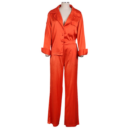 Women's Loose Casual Pants Suit