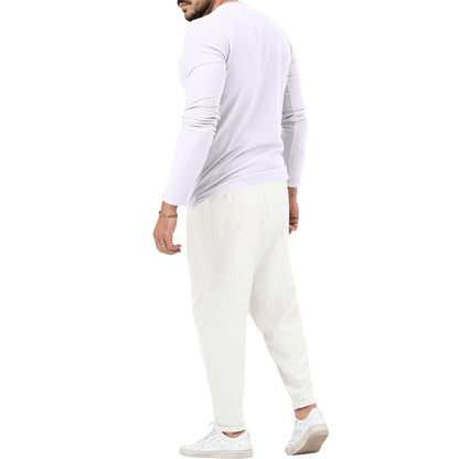 Men's Sports Long Sleeve Trousers Suit