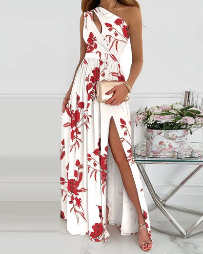 Floral Women Dresses Printed Spaghetti Strap