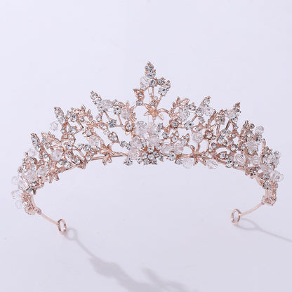 Exquisite Handmade Crystal Crown