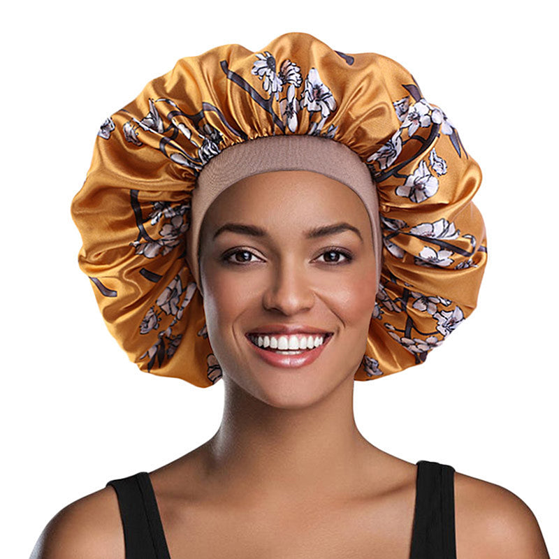 Simplicity Printing  Elastic Silk Turban Hat