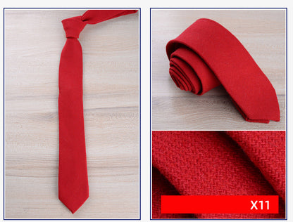 Wool Tie Men Formal Wear